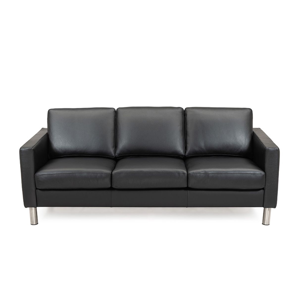 Cubic 3 pers. sofa - stof/læder