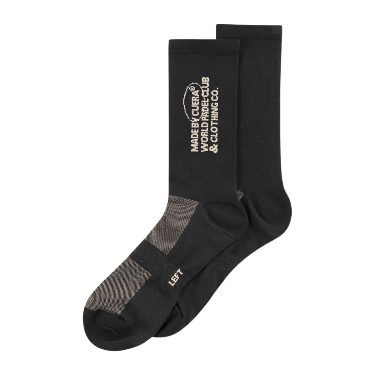 Cuera Premium Padel Sport Socks Black