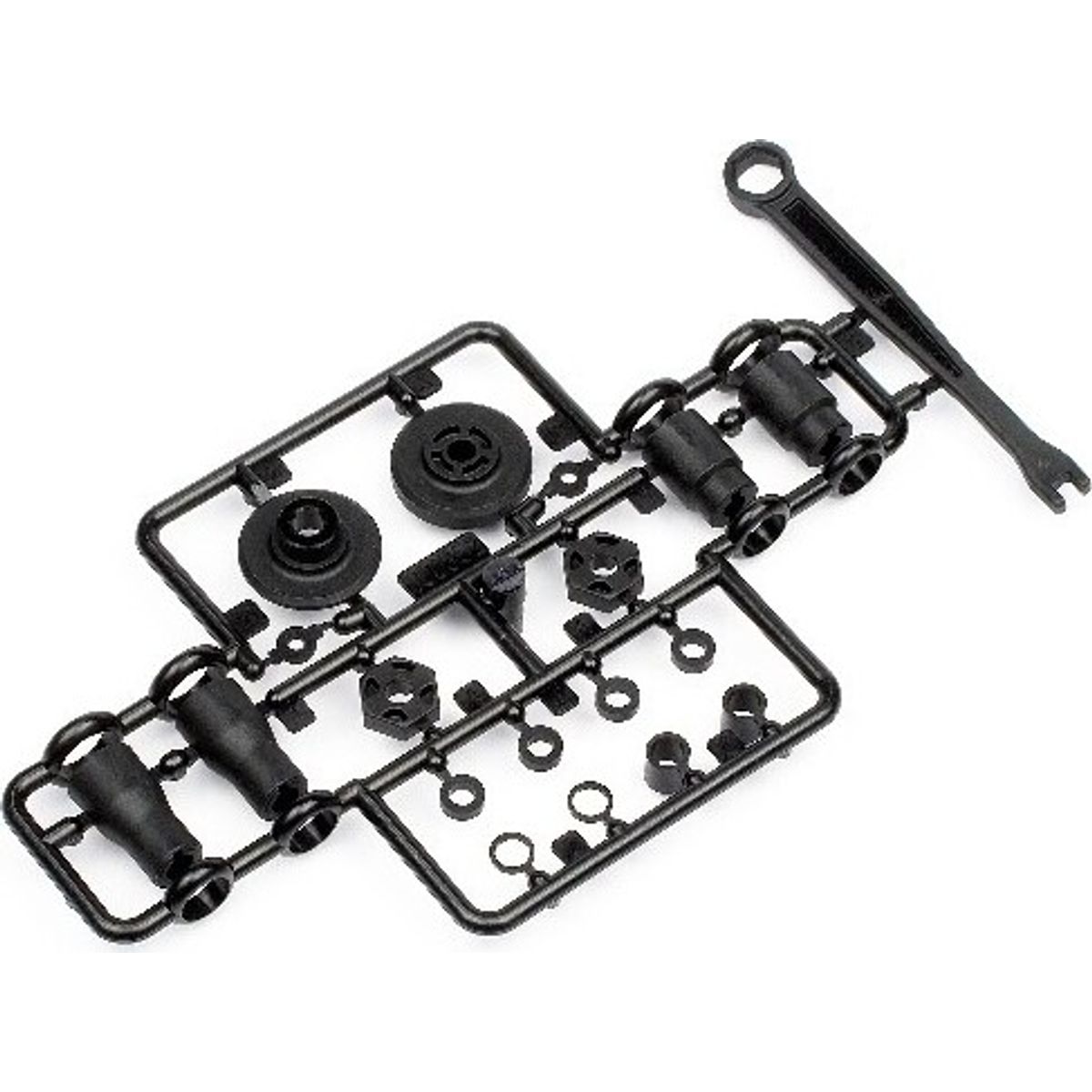 Cup Joint/spur Holder Set - Hp100852 - Hpi Racing