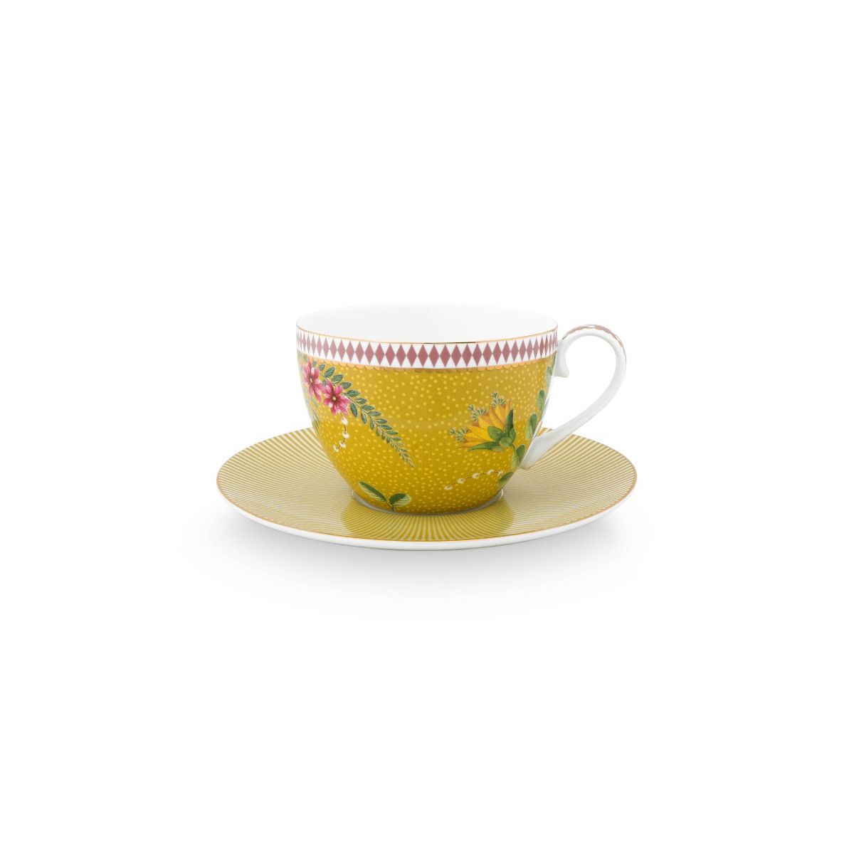 Cup & Saucer La Majorelle Yellow 280ml