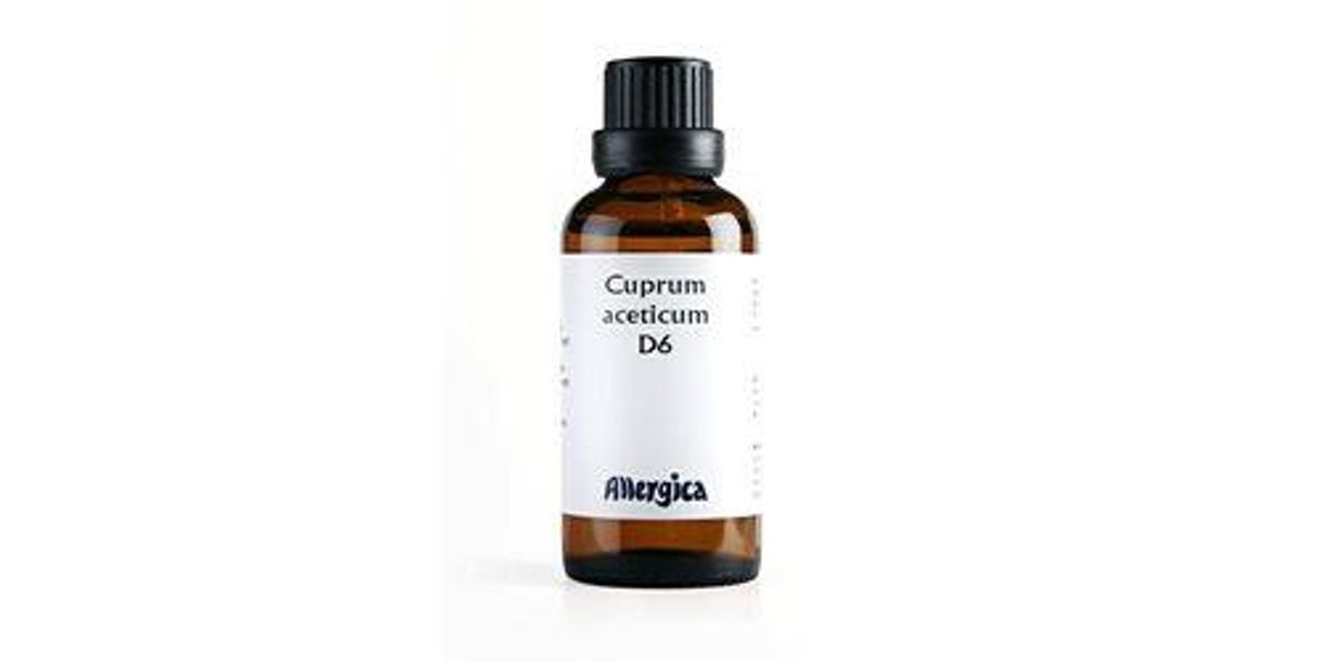 Cuprum aceticum D6 - 50 ml.