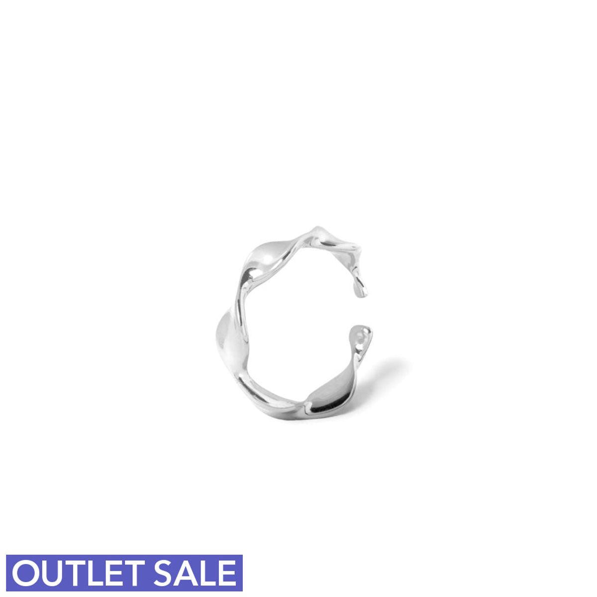 #Curly fingerring / Cuff - onesize - regulerbar størrelse - Sterling sølv