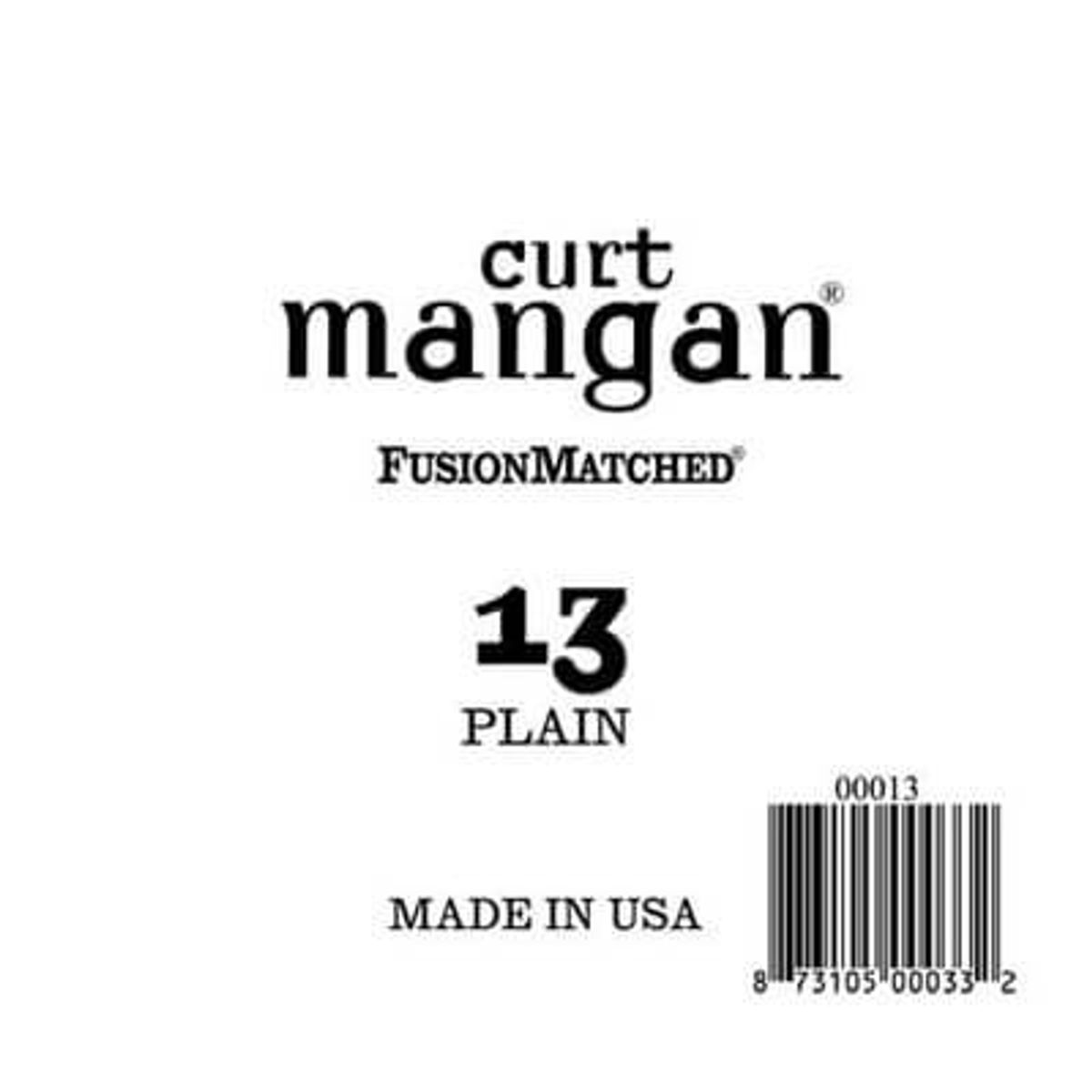 Curt Mangan 13 løs plain-steel guitarstreng .013