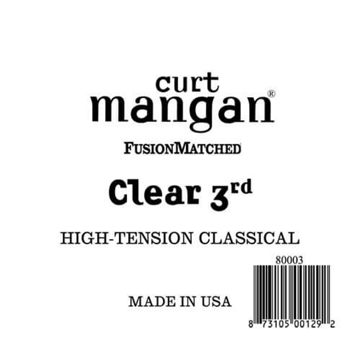 Curt Mangan 80003 løs nylon 3rd spansk guitarstreng high-tension