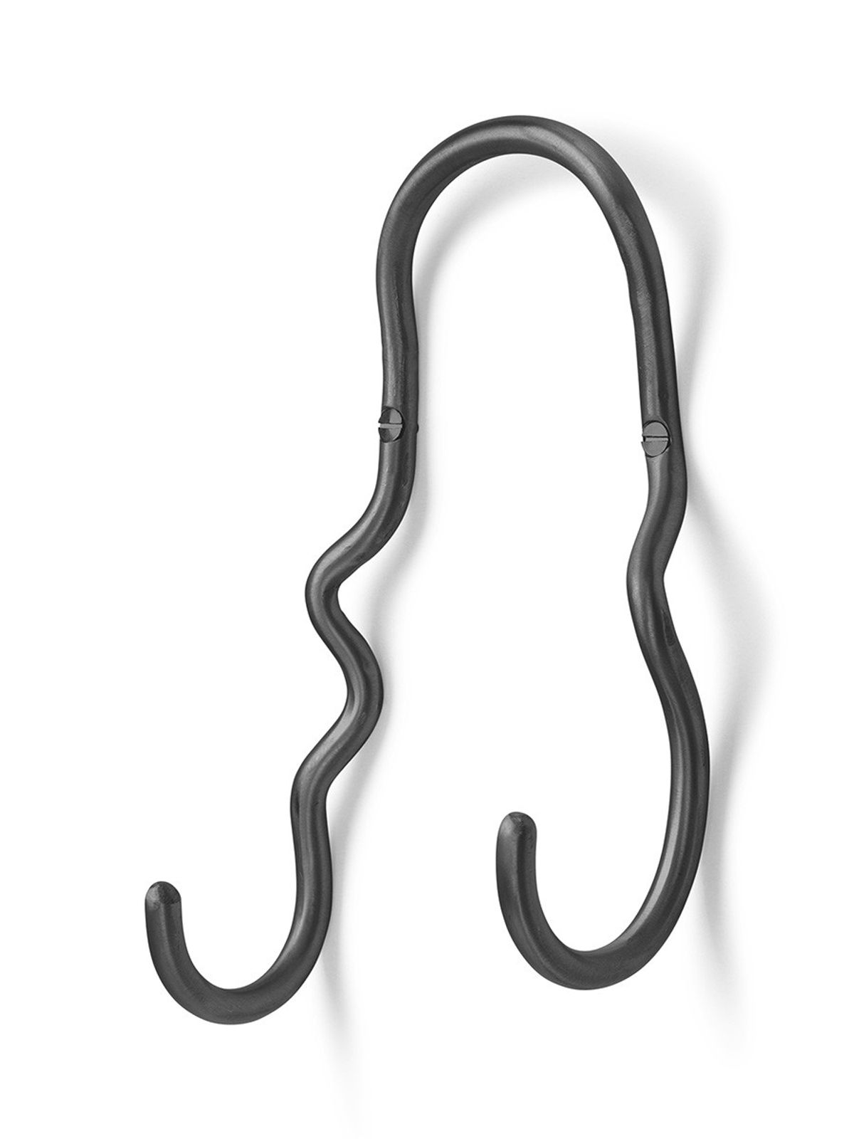 Curvature Double Hook fra Ferm Living (Black brass)