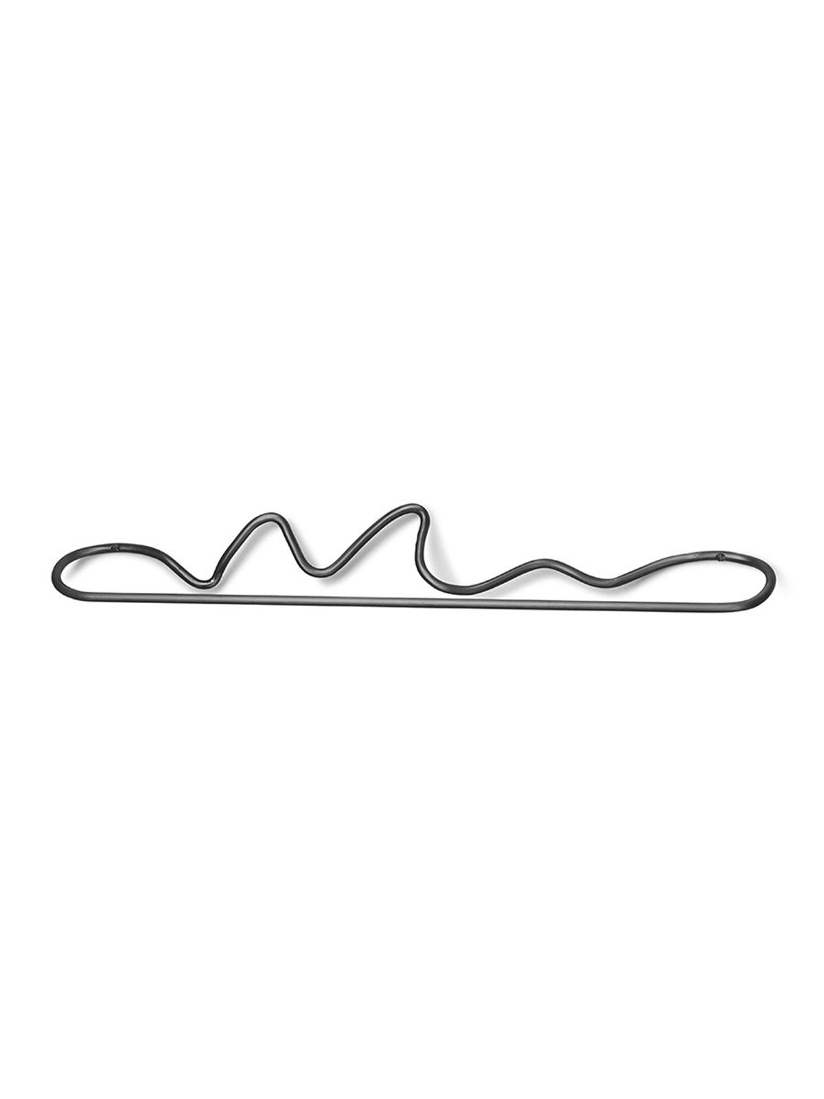 Curvature Towel Hanger fra Ferm Living (Black brass)