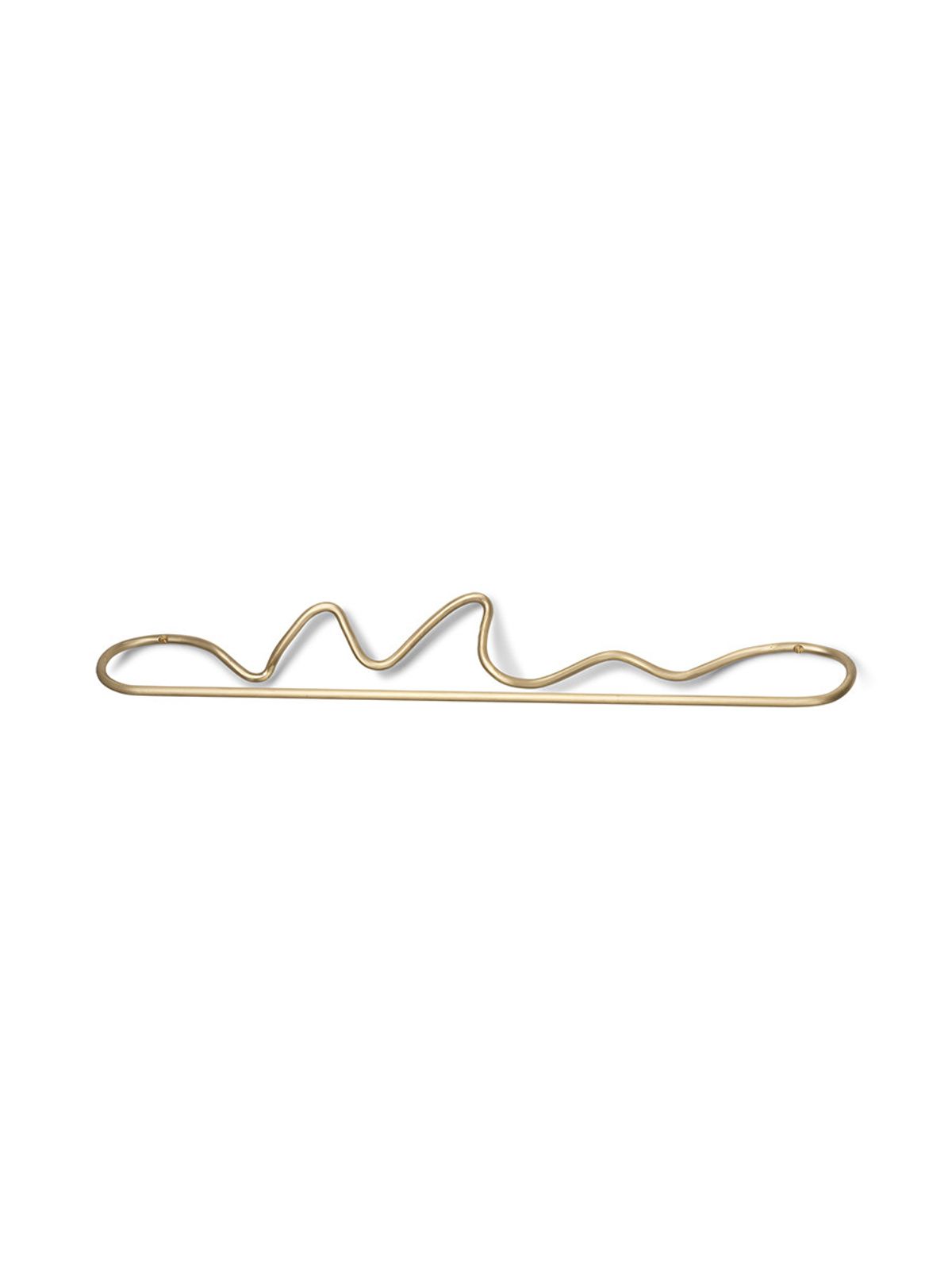 Curvature Towel Hanger fra Ferm Living (Brass)