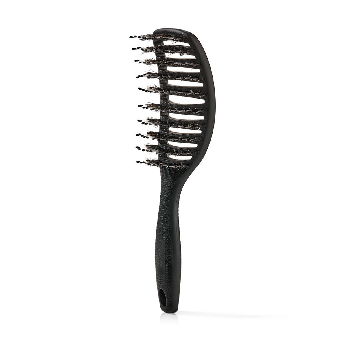 Curvy Brush - Hårbørste med vildsvinehår - Soft black