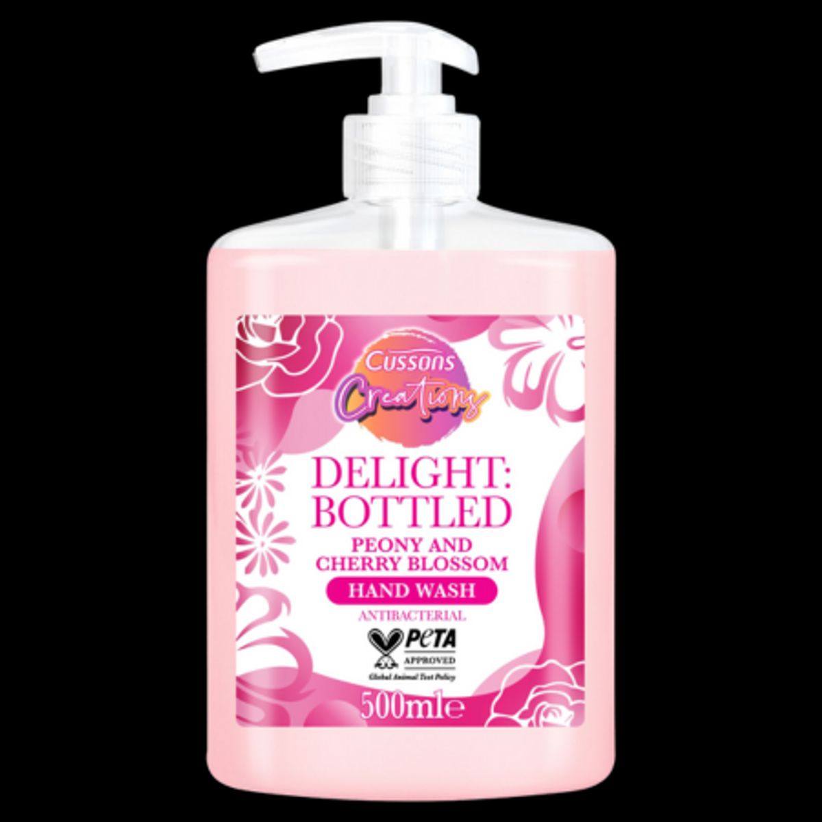 Cussons Creations Peony & Cherry Blossom Håndsæbe - 500ml