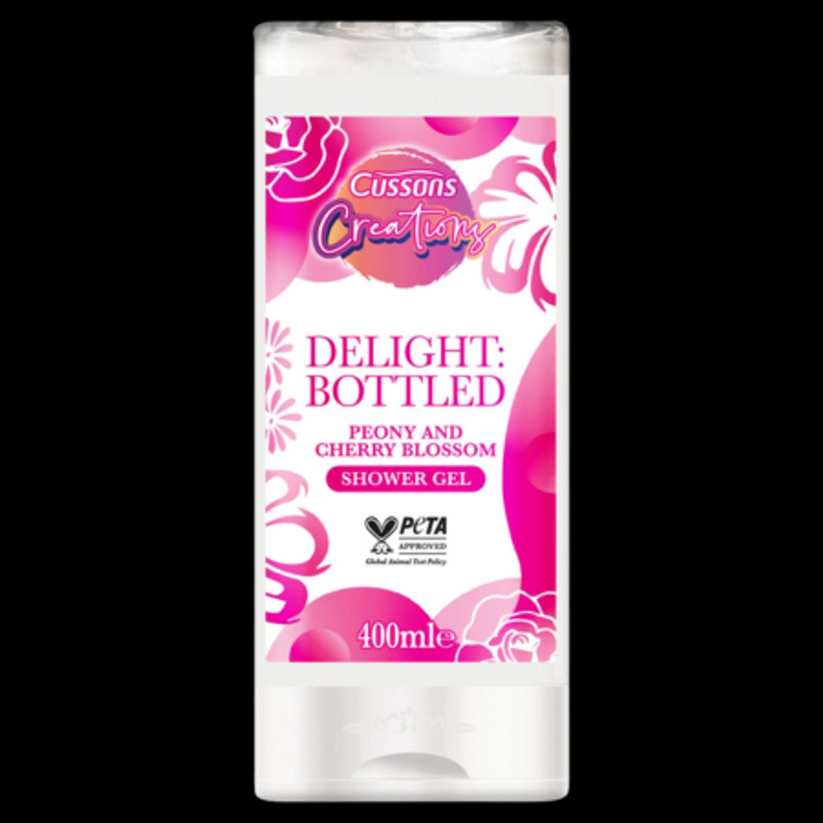 Cussons Creations Peony & Cherry Blossom Shower Gel - 400ml