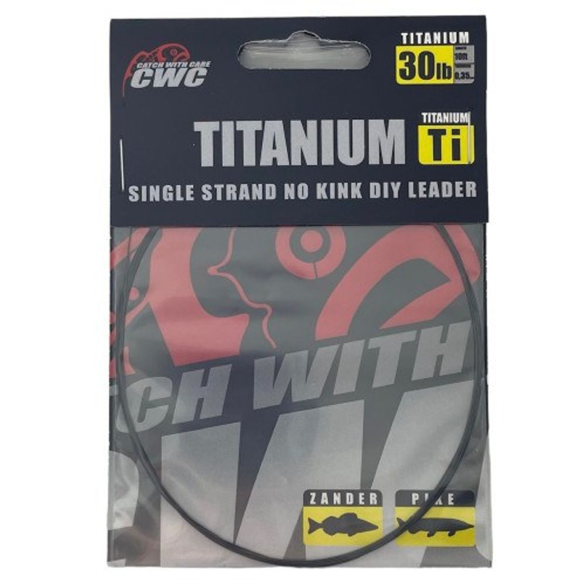 CWC Titanium No-Kink Leader 10ft