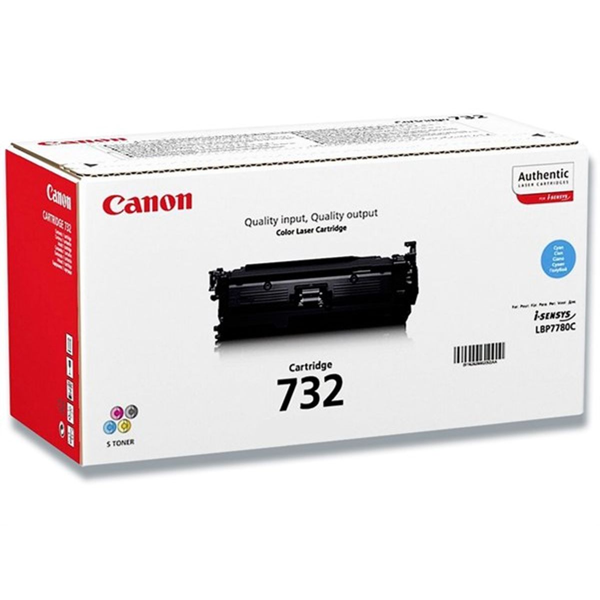 Cyan lasertoner 732 - Canon - 6.400 sider.