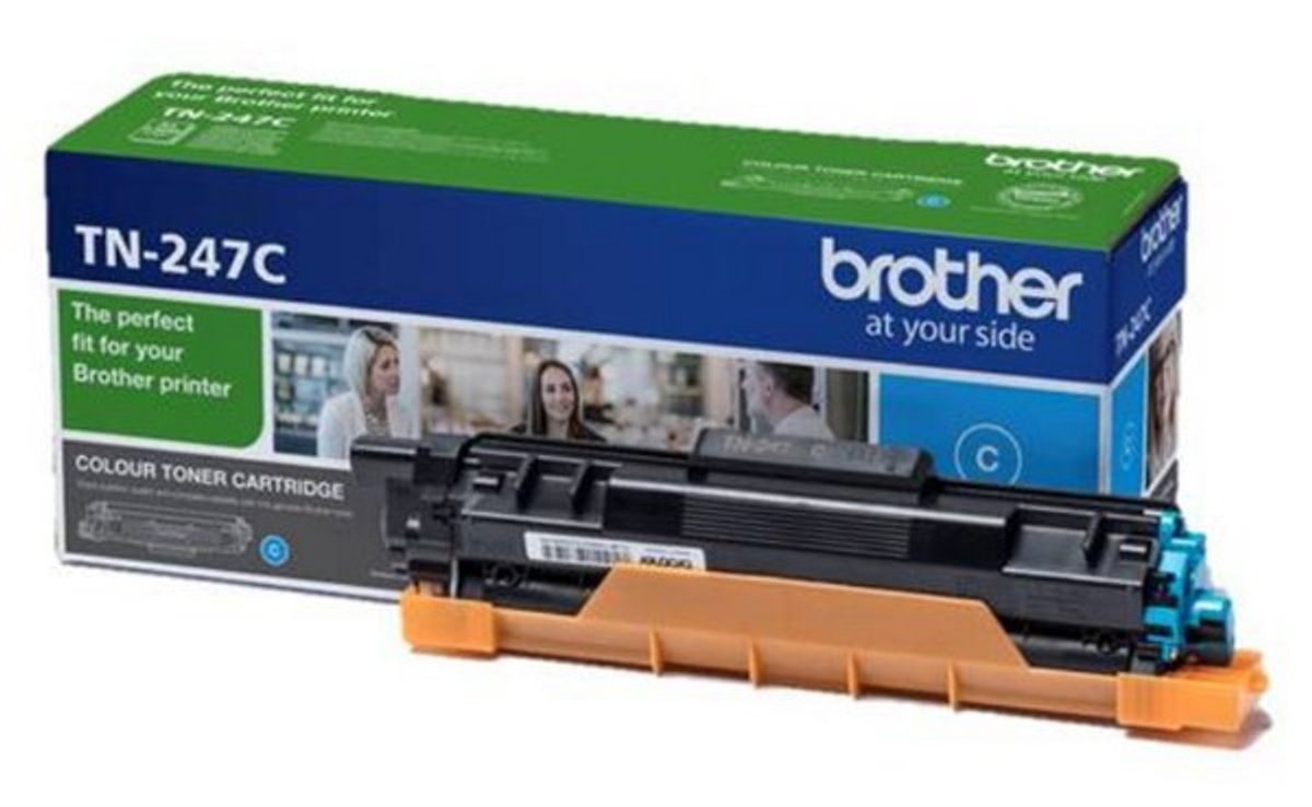 Cyan lasertoner - Brother TN-247C - 2300 sider