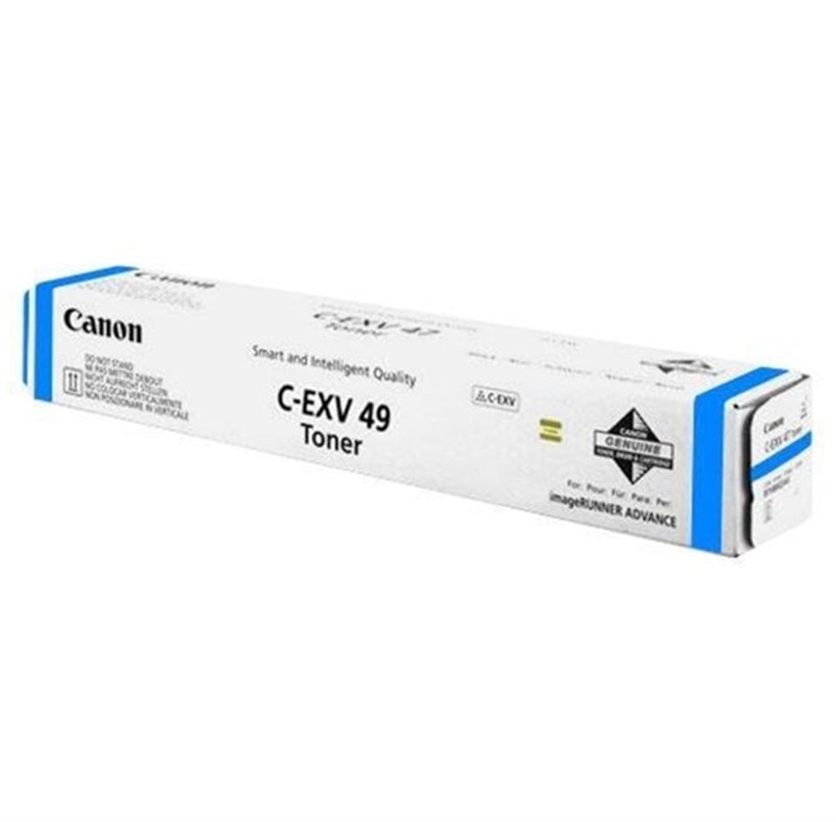 Cyan lasertoner C-EXV49 - Canon - 19.000 sider.