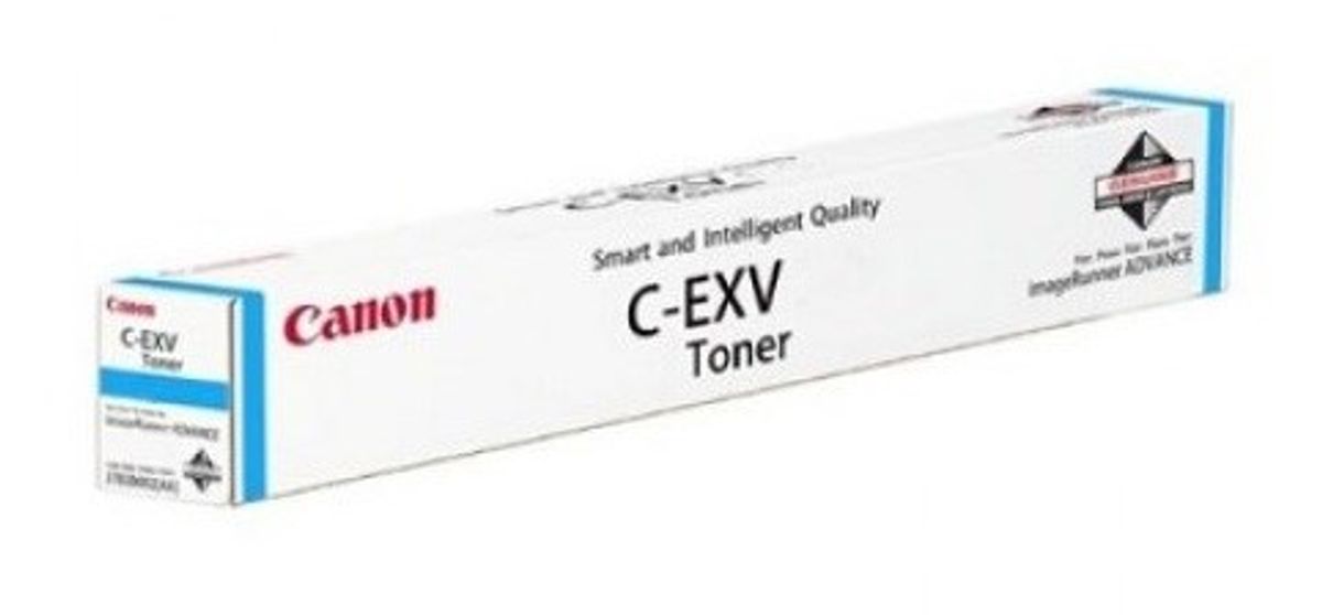 Cyan lasertoner - Canon C-EXV58 C - 60.000 sider.