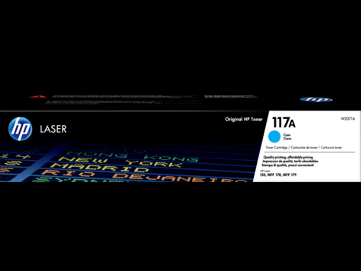 Cyan lasertoner - HP nr.117A - 700 sider