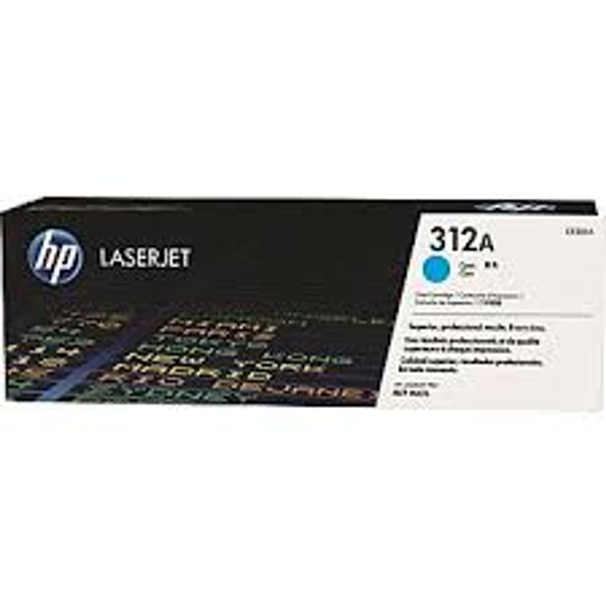 Cyan lasertoner - HP nr.312A - 2.700 sider