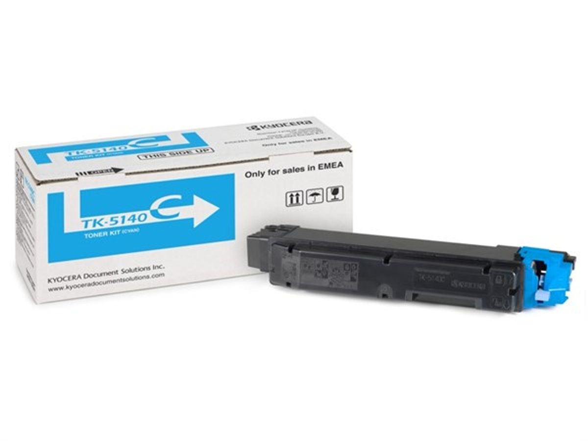 Cyan lasertoner TK-5140C - Kyocera -