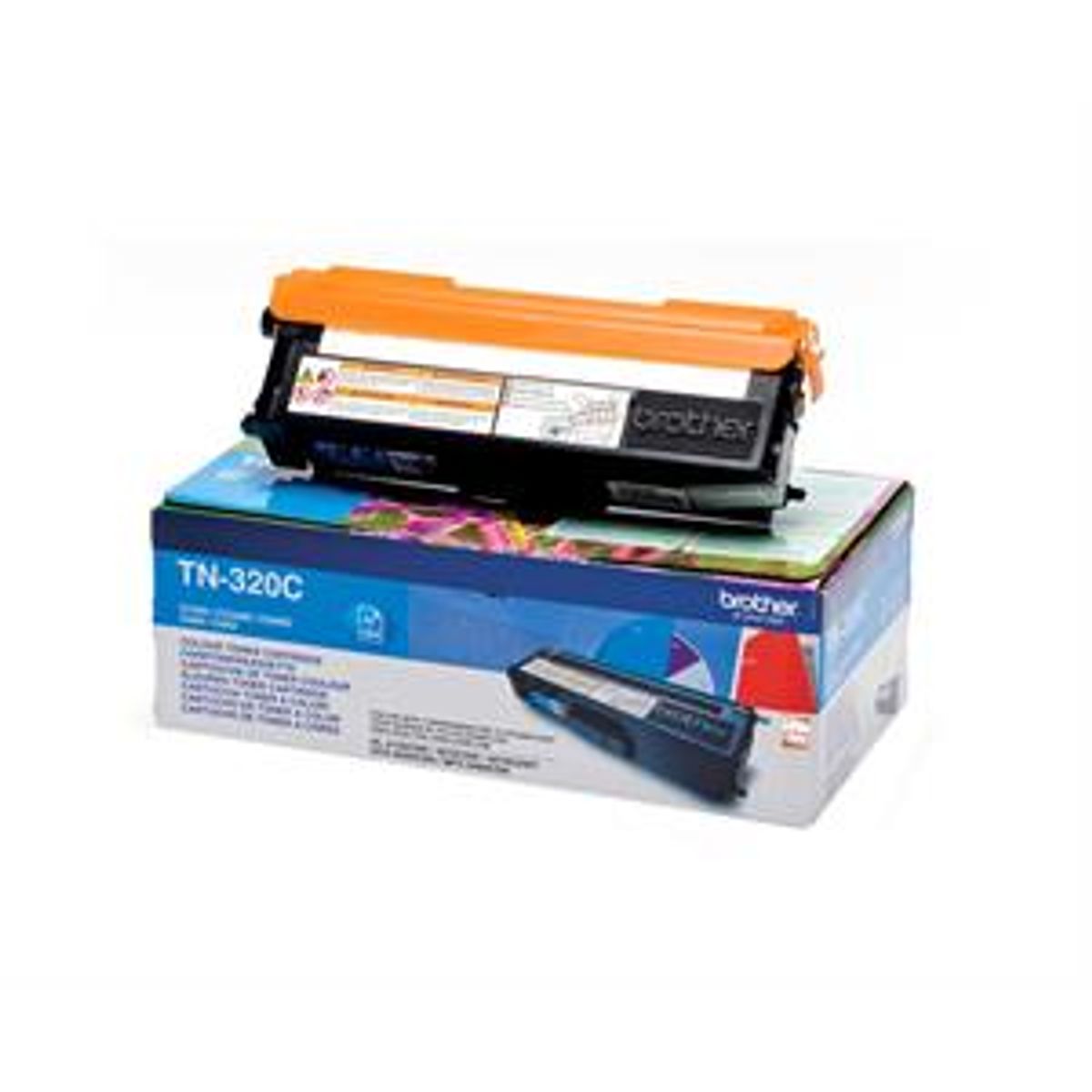 Cyan lasertoner TN-320C - Brother - 1.500 sider