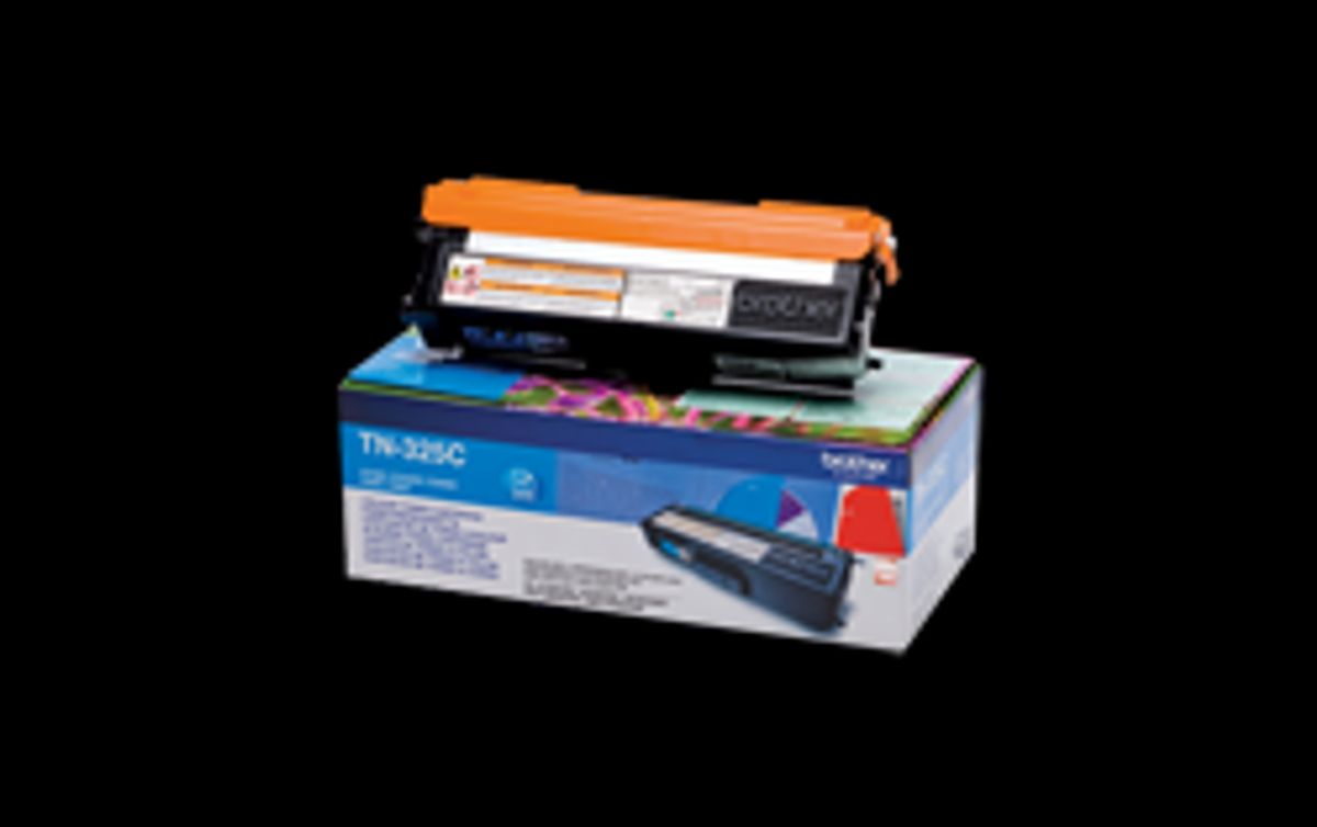 Cyan lasertoner TN-325C - Brother - 3.500 sider