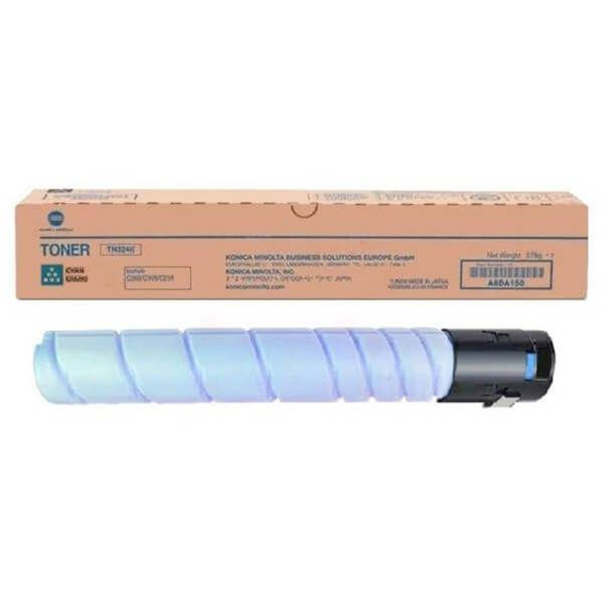 Cyan lasertoner TN328C - Konica Minolta - 28.000 sider