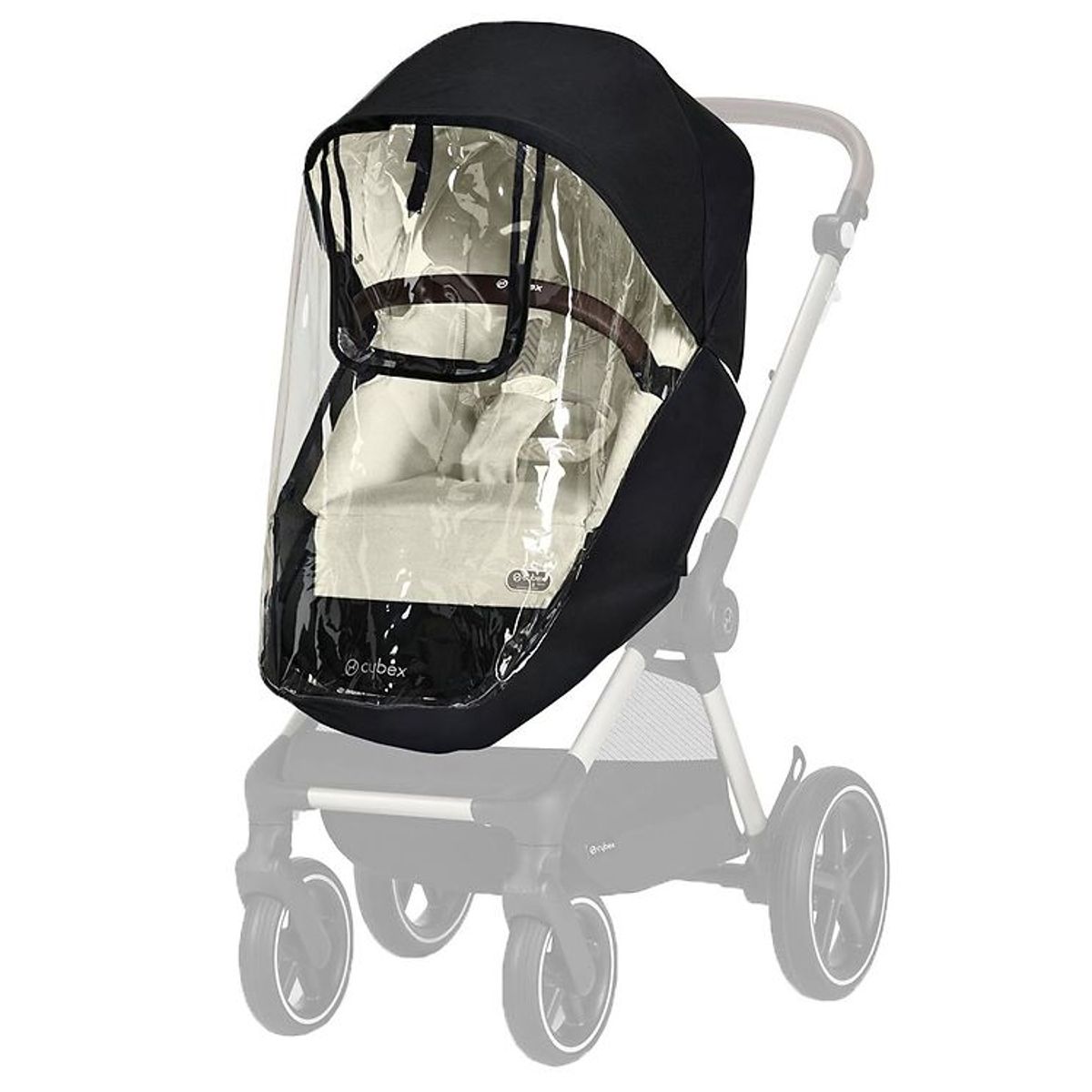 Cybex Regnslag til Klapvogn/Babylift - Transparent