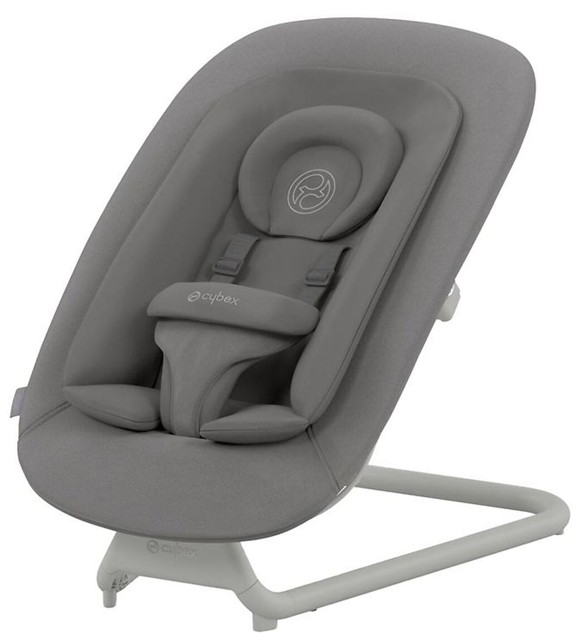 Cybex Skråstol - Lemo - 61x44 cm - Suede Grey/Mid Grey