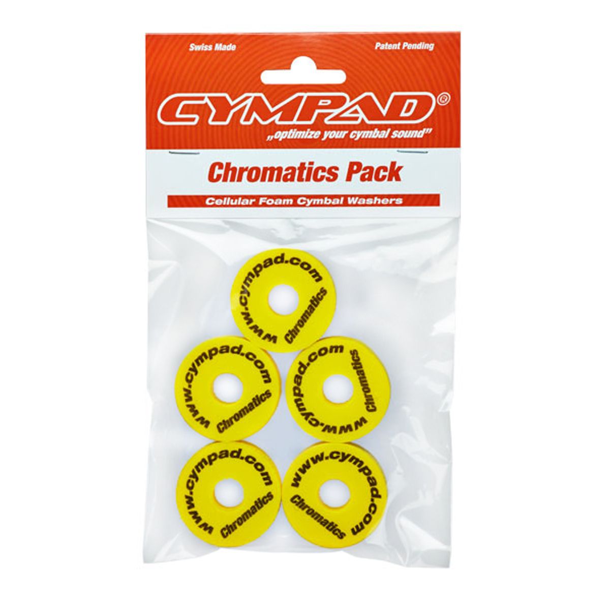 CYMPAD Chromatics Gul 5 pakke 40/15 MM