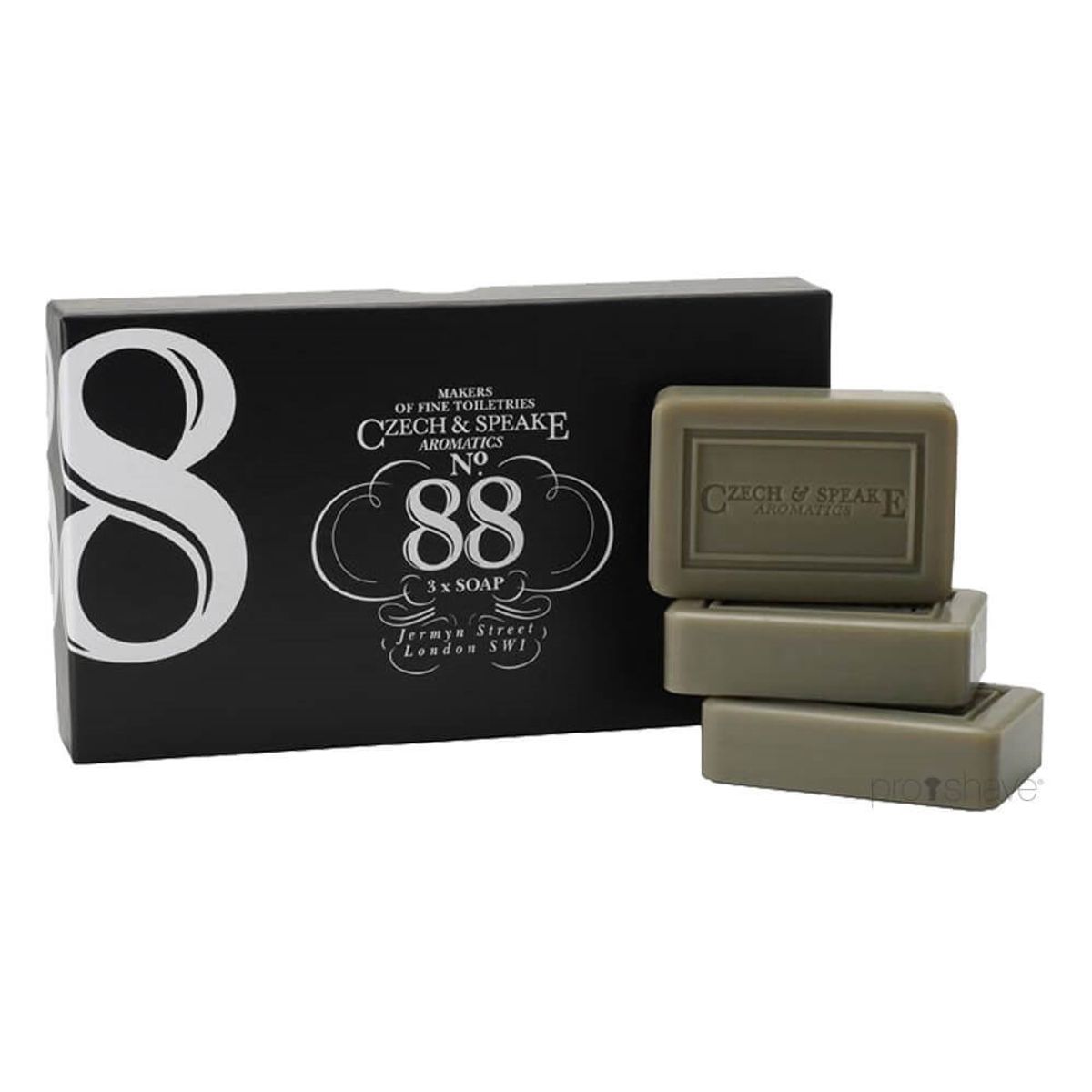 Czech & Speake No. 88, Håndsæbe, 3 x 75 gr.