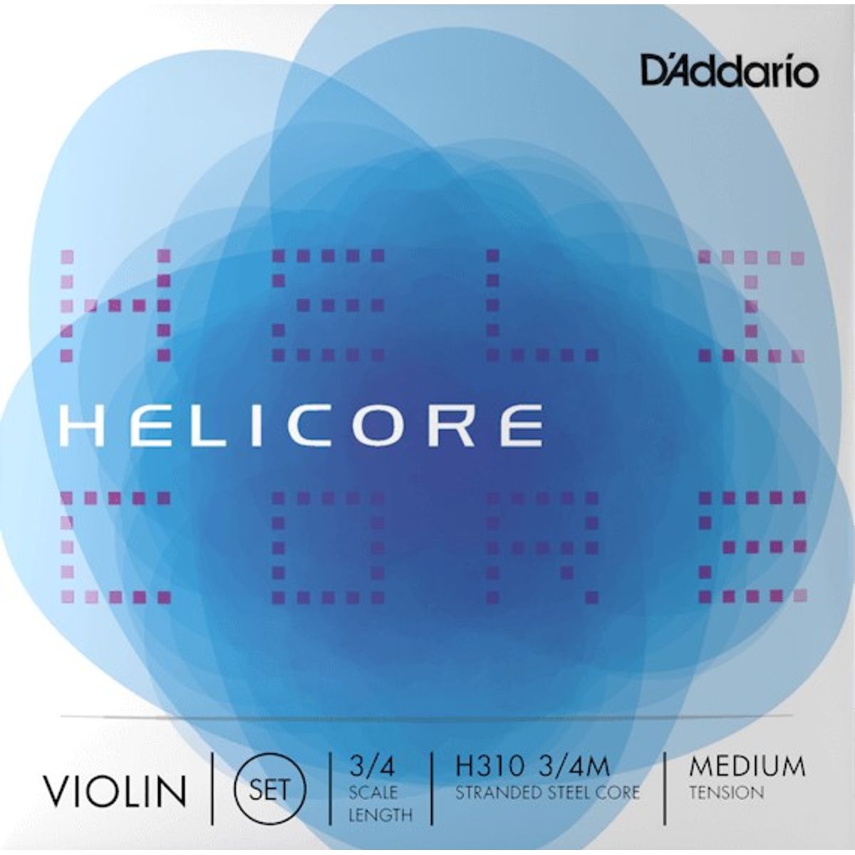 D ´Addario Helicore H310 - Medium Tension Violin-strenge 3/4