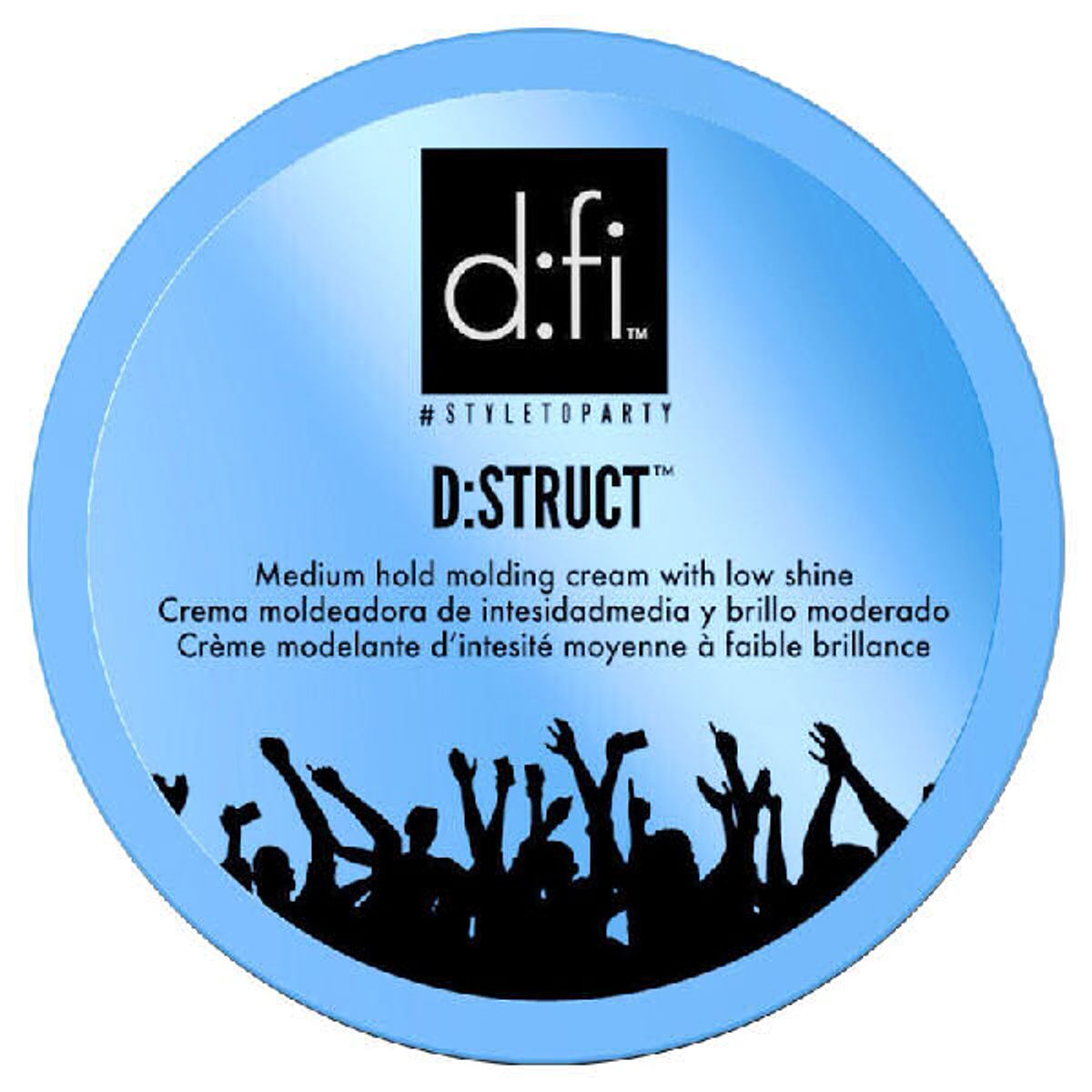 D:fi D:struct medium hold molding cream with low shine 150g