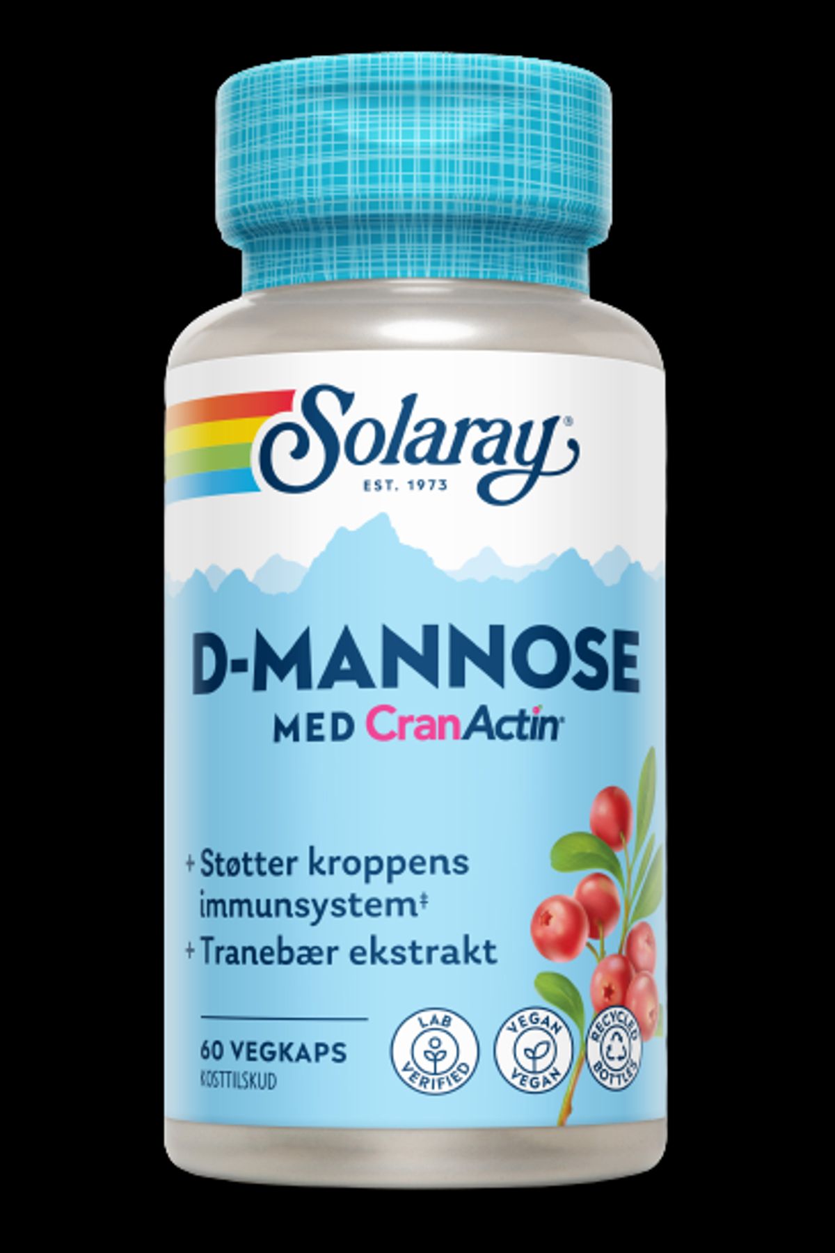 D-Mannose med CranActin - 60 kapsler