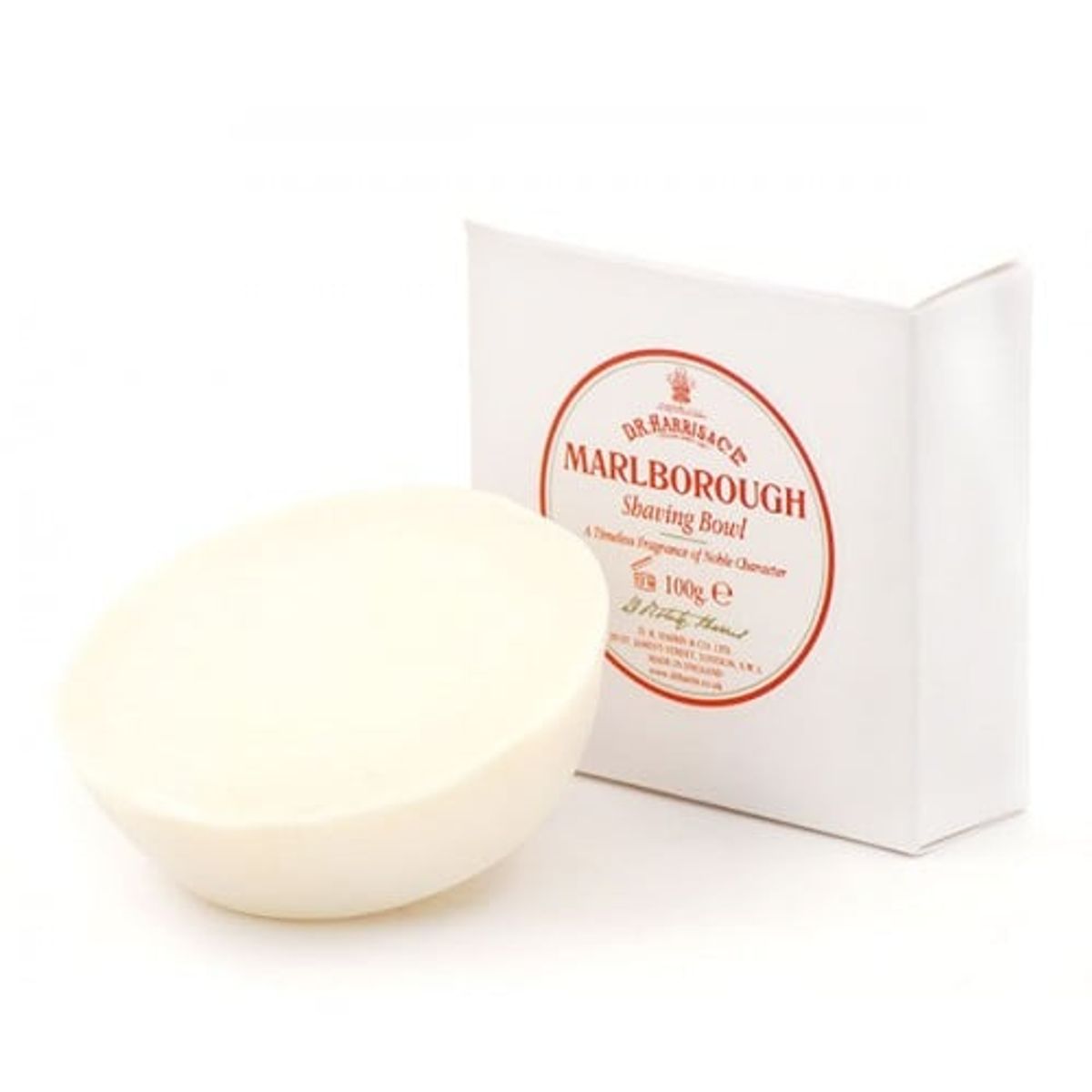 D.R. Harris & Co. Marlborough Barbersæbe Refill (100 g)