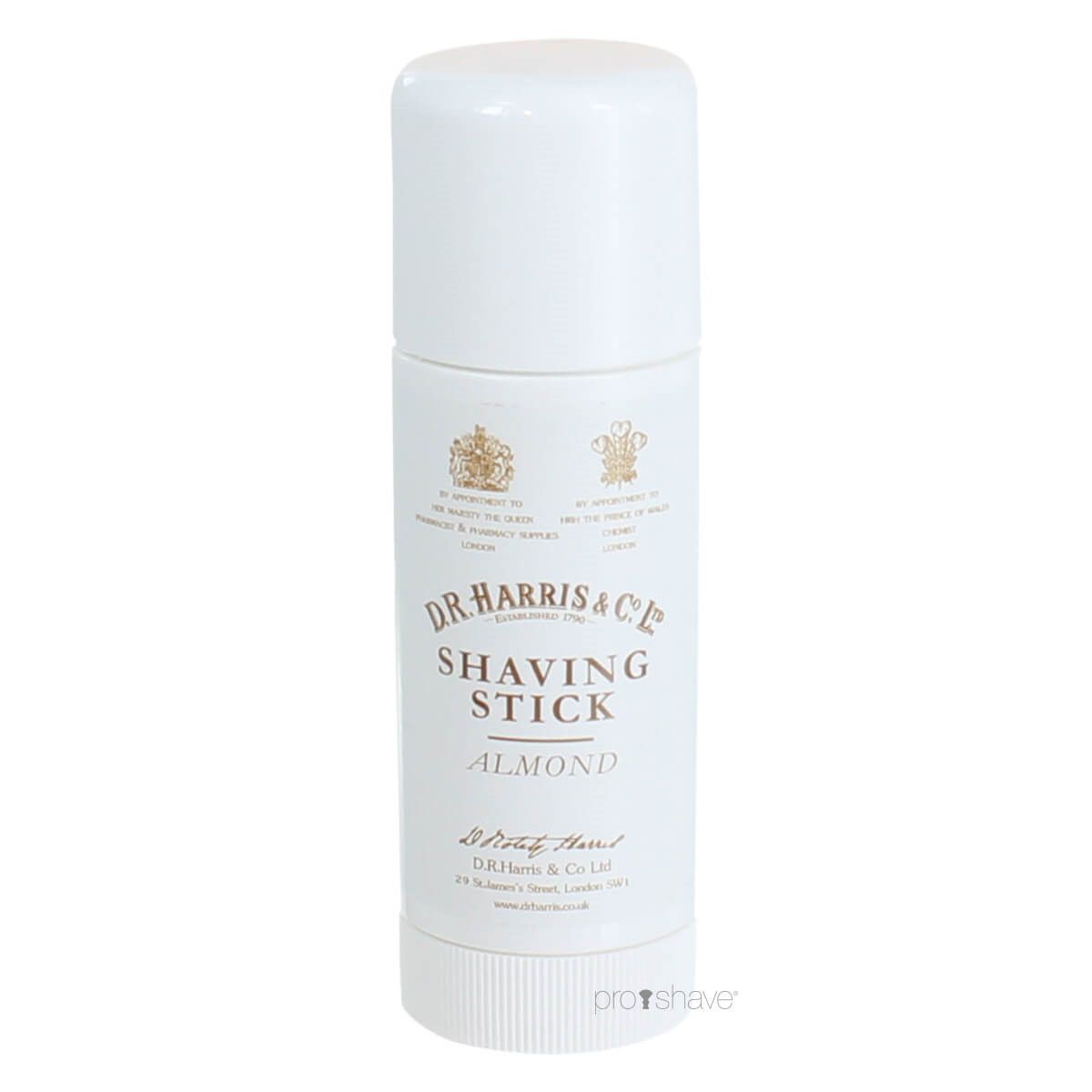 D.R. Harris Luksus Mandel Shaving Stick, 40 gr.