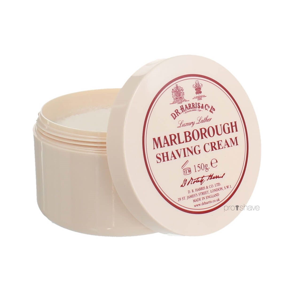 D.R. Harris Luksus Marlborough Barbercreme, 150 gr.