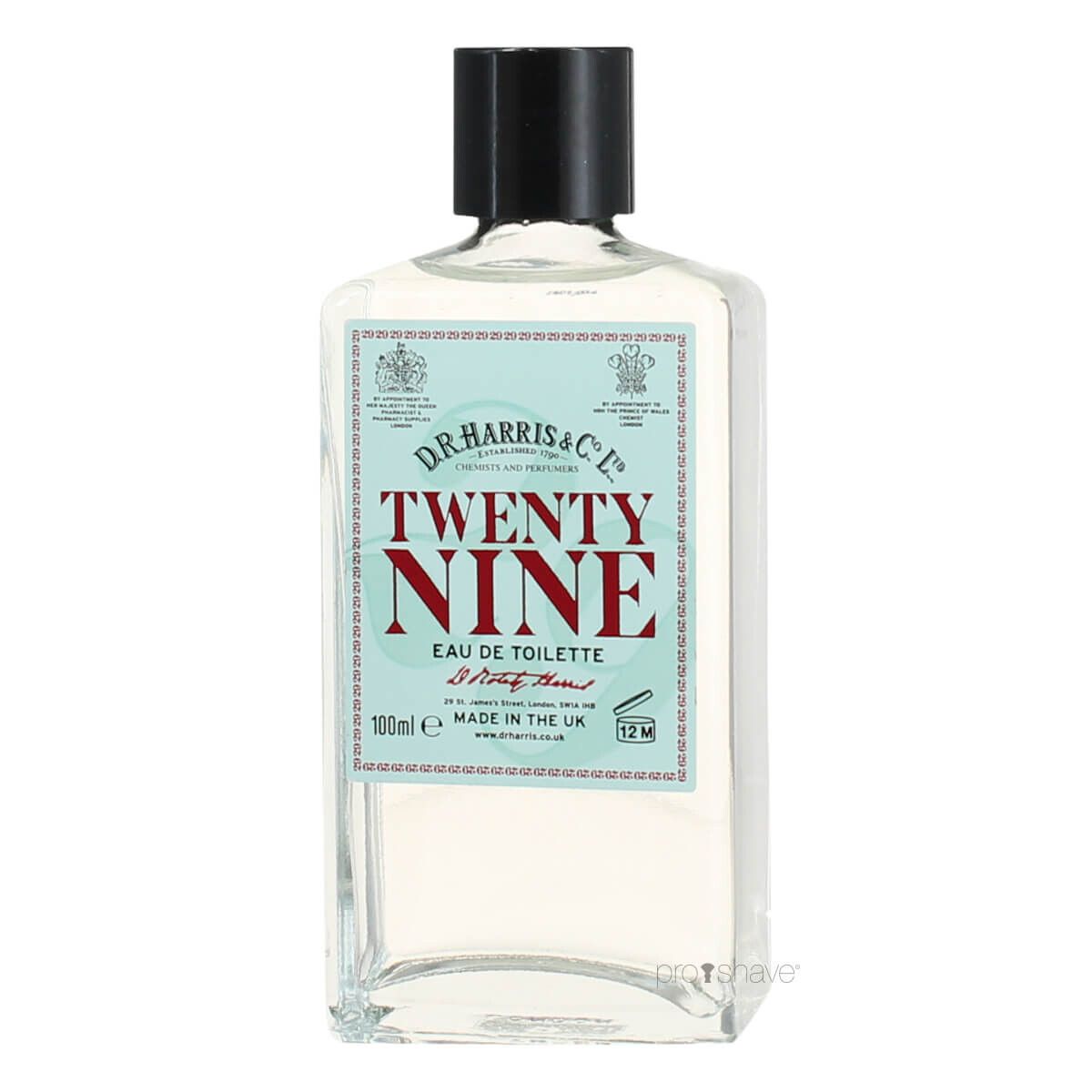 D.R. Harris Twenty Nine Eau de Toilette, 100 ml.