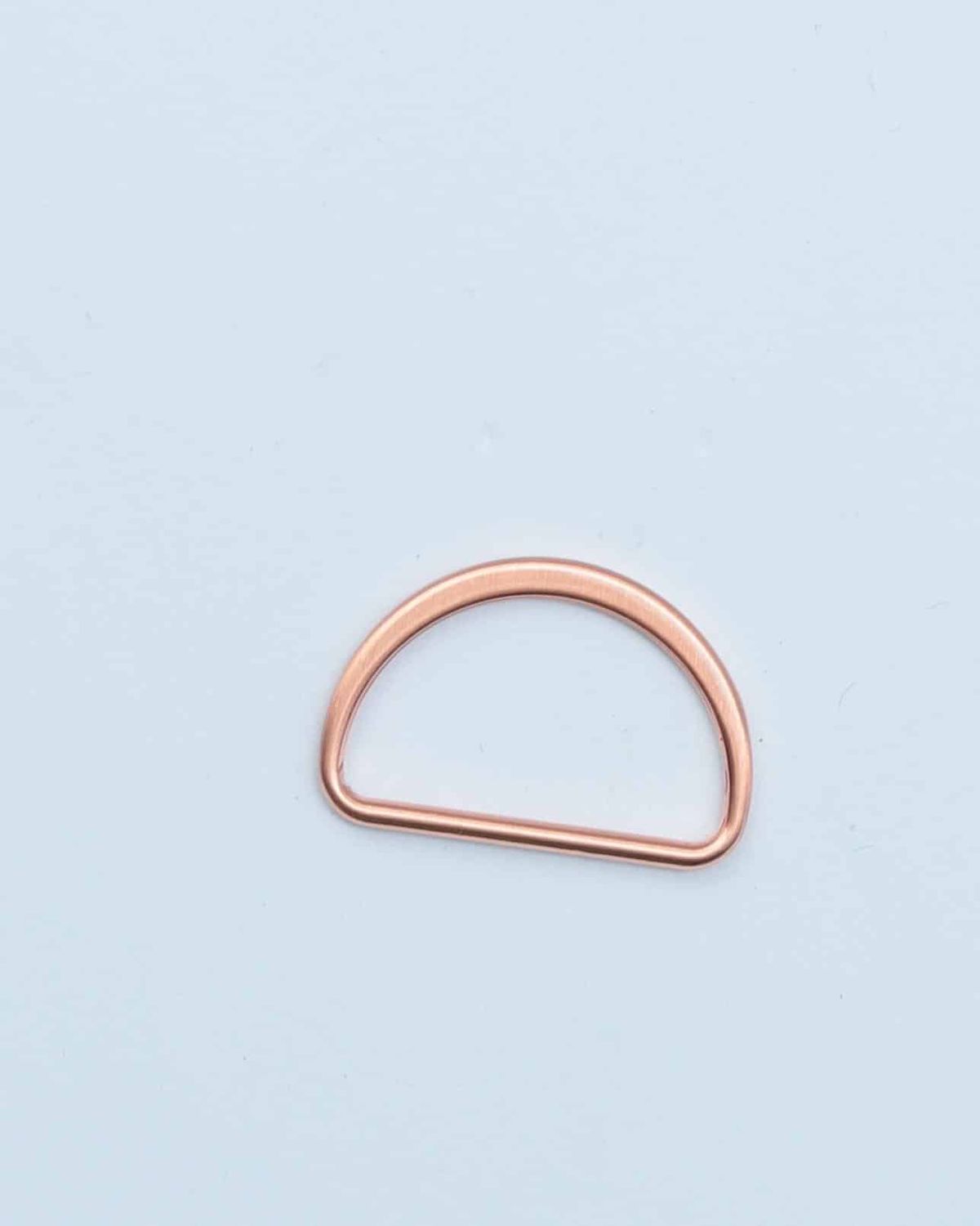 D-ring, rose gold - 25 mm