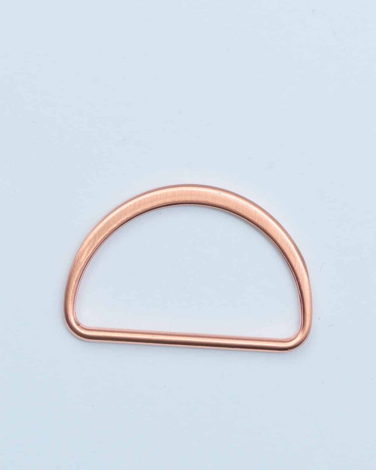 D-ring, rose gold - 38 mm