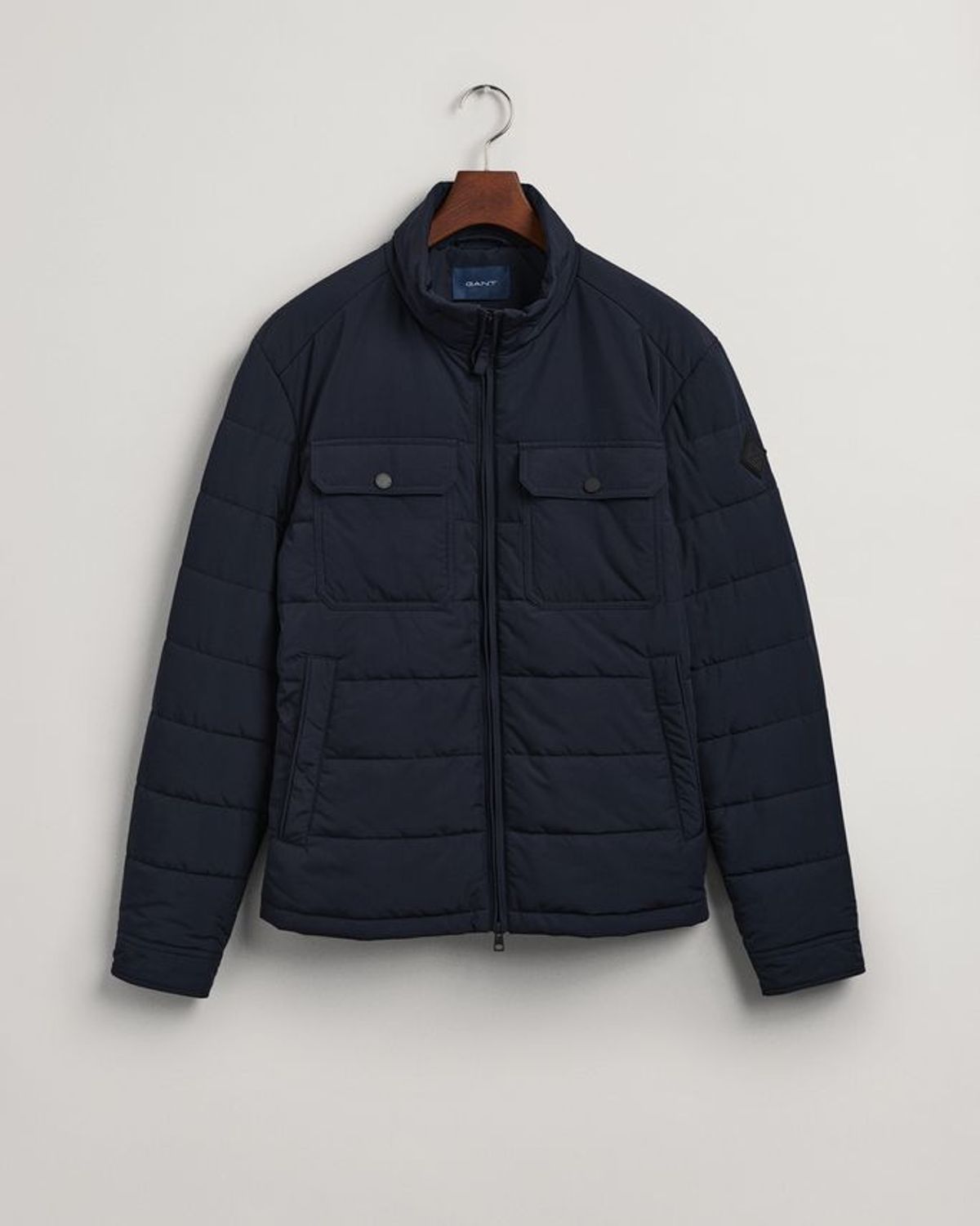 D1. CHANNEL QUILTED WINDCHEATER