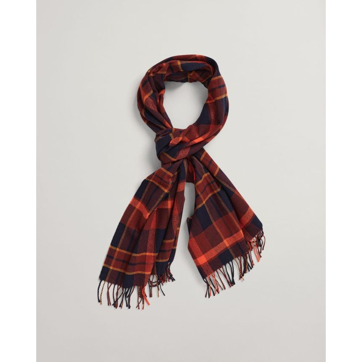 D2. WOOL CHECK SCARF