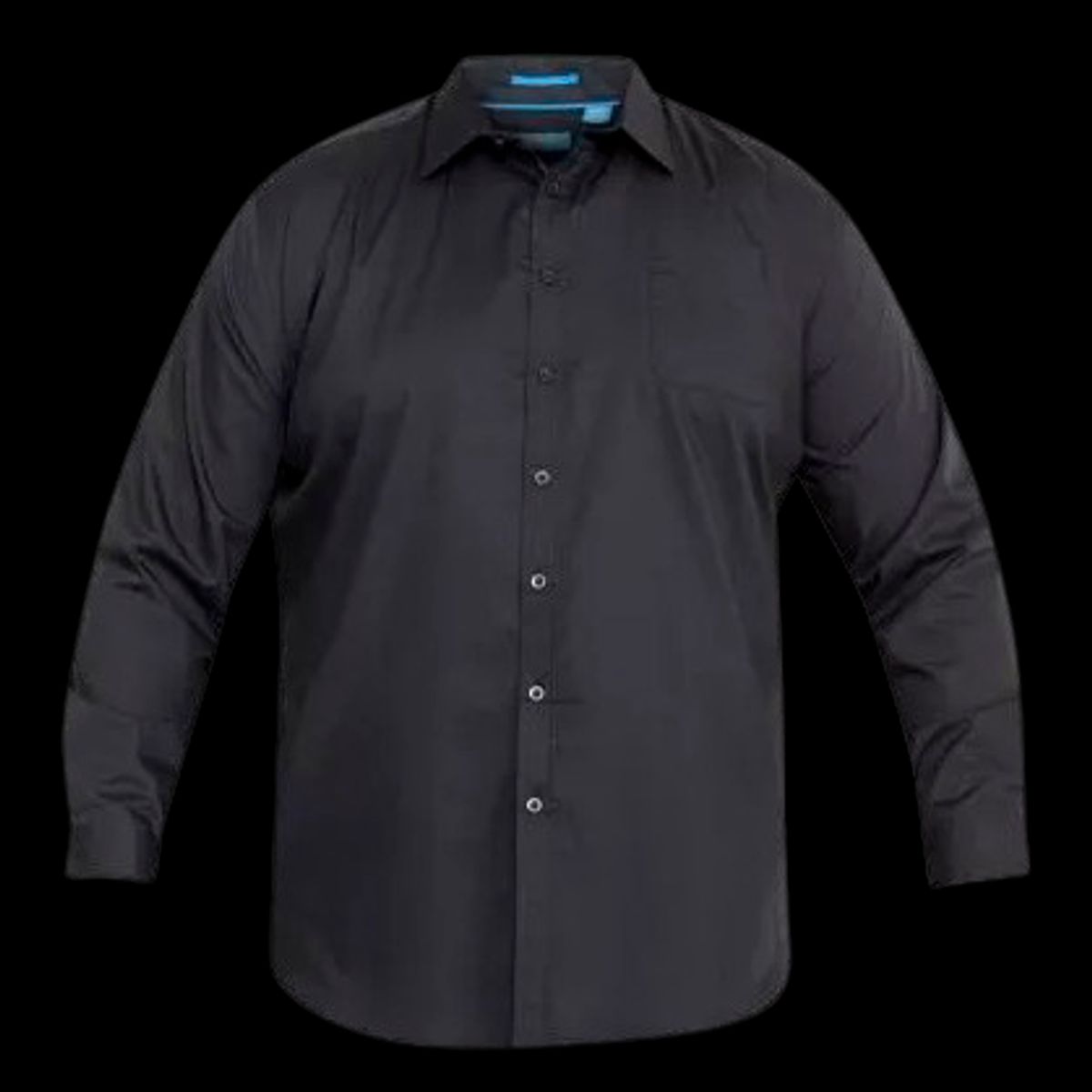 D5555 Corbin Herre Skjorte - Black - 3XL