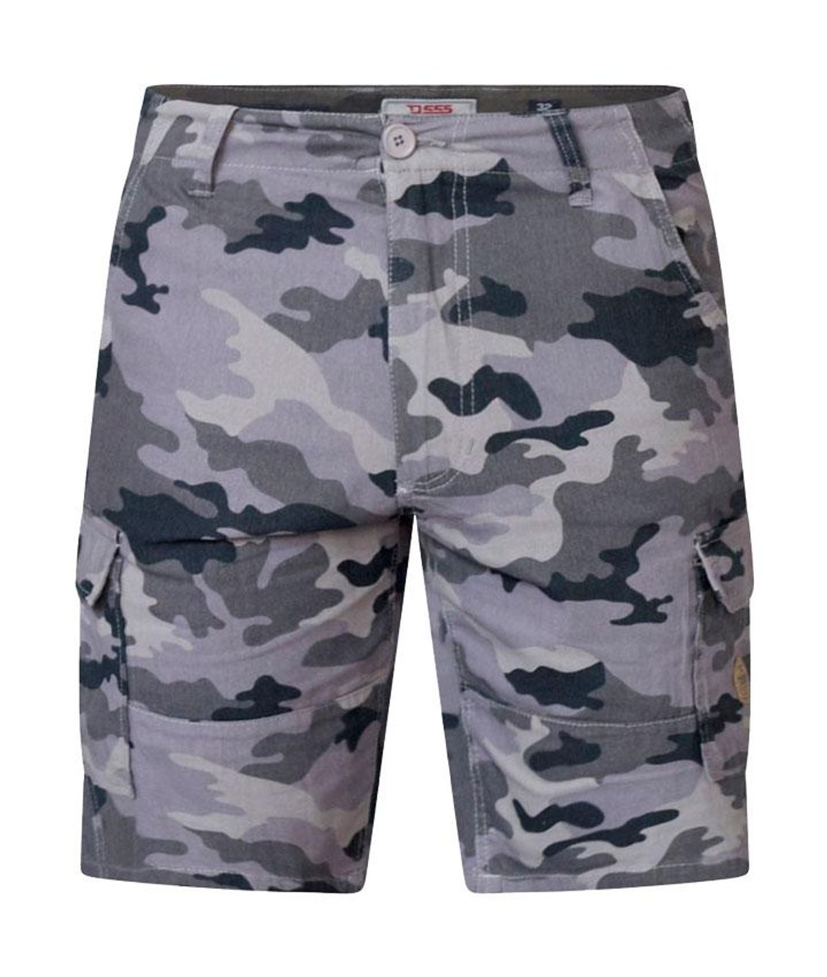 D5555 Herre Shorts - Grey - 42