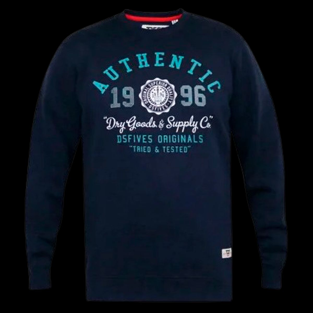 D5555 Keyworth Herre Sweatshirt - Navy - 2XL