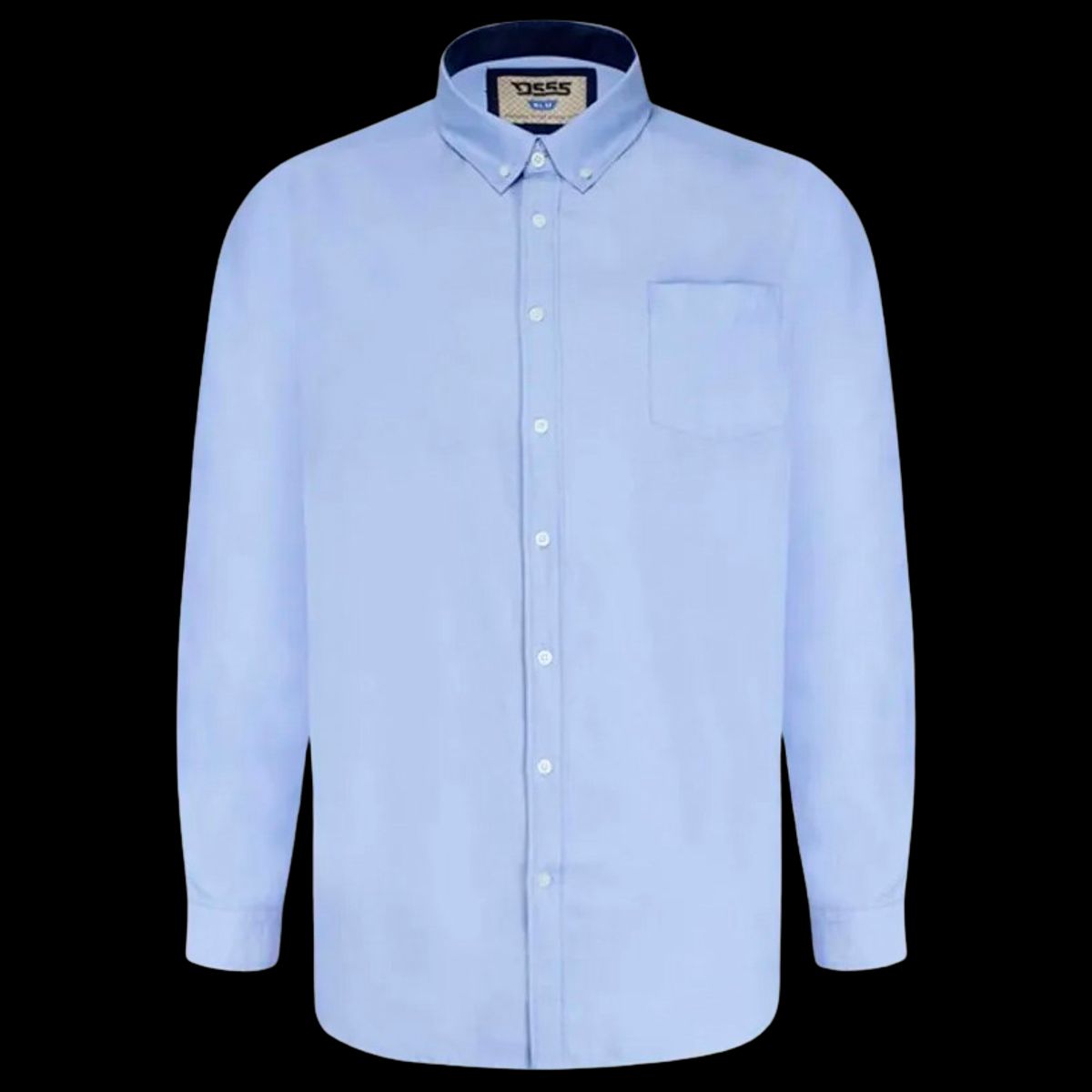 D5555 Richard Herre Skjorte - Sky Blue - 5XL