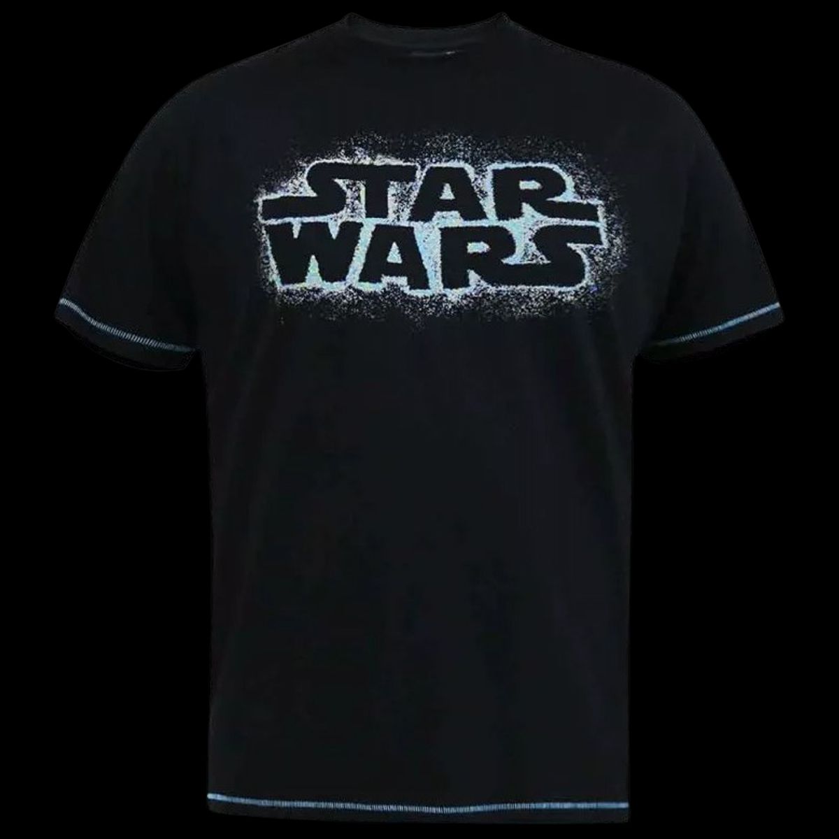 D5555 Star Wars Herre T-shirt - Black - 7XL