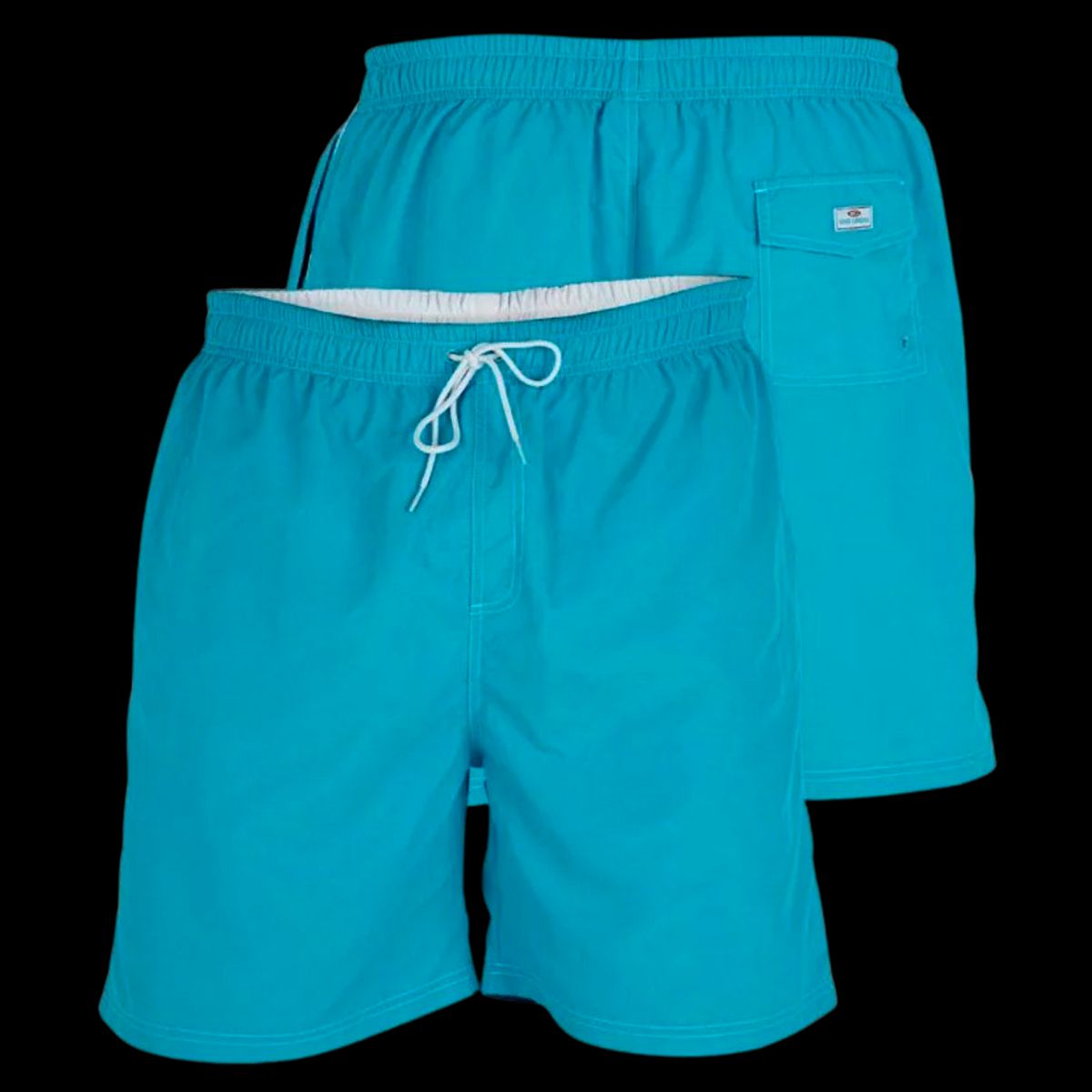 D5555 Yarrow Herre Badeshorts - Blue - 3XL