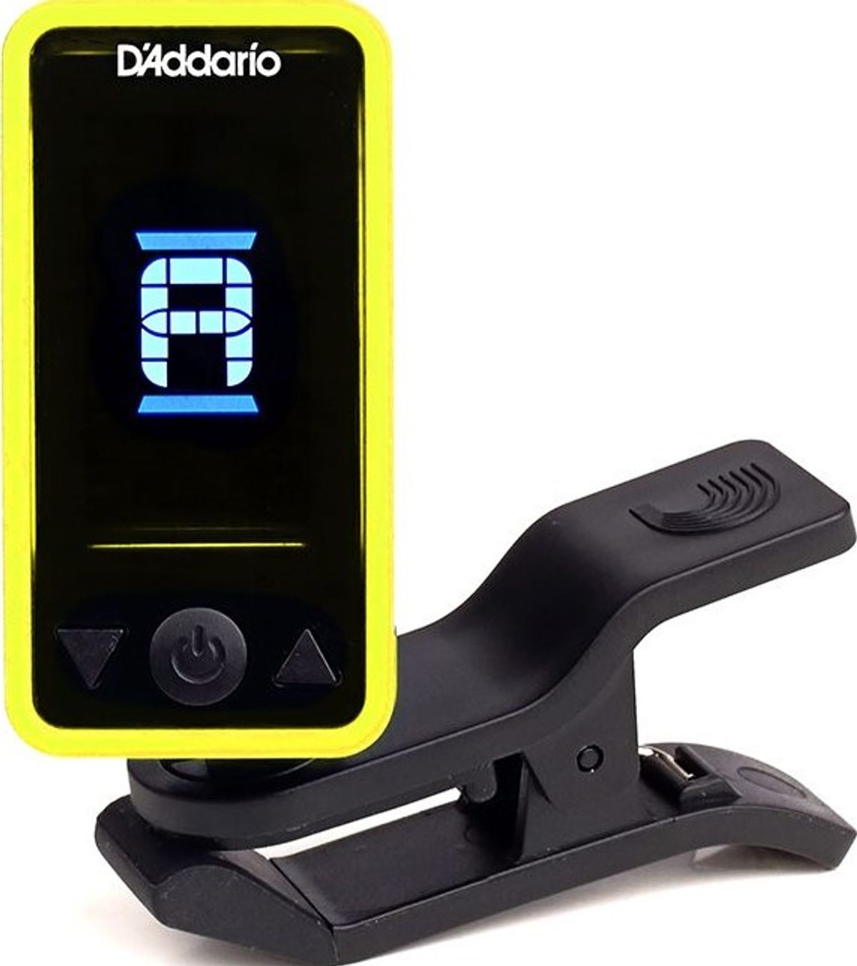 D'Addario Eclipse Tuner til guitar og el-bas Gul