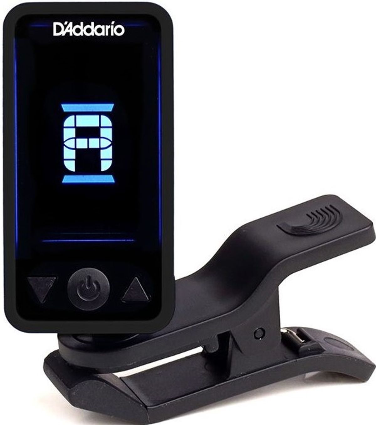 D'Addario Eclipse Tuner til guitar og el-bas Sort