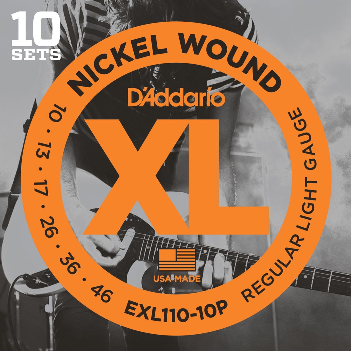 D'Addario EXL110 10-pack 0.10 - 0.46