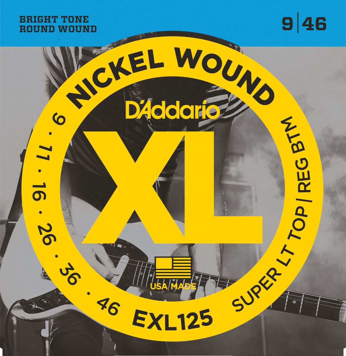 D'Addario EXL125 0.09 - 0.46